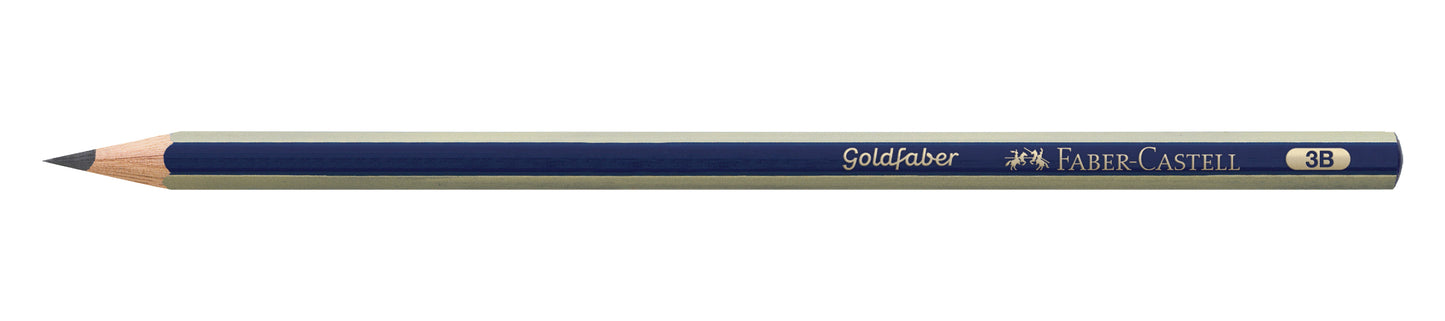 FABER CASTELL Goldfaber 1221-3B Pencil (12's)