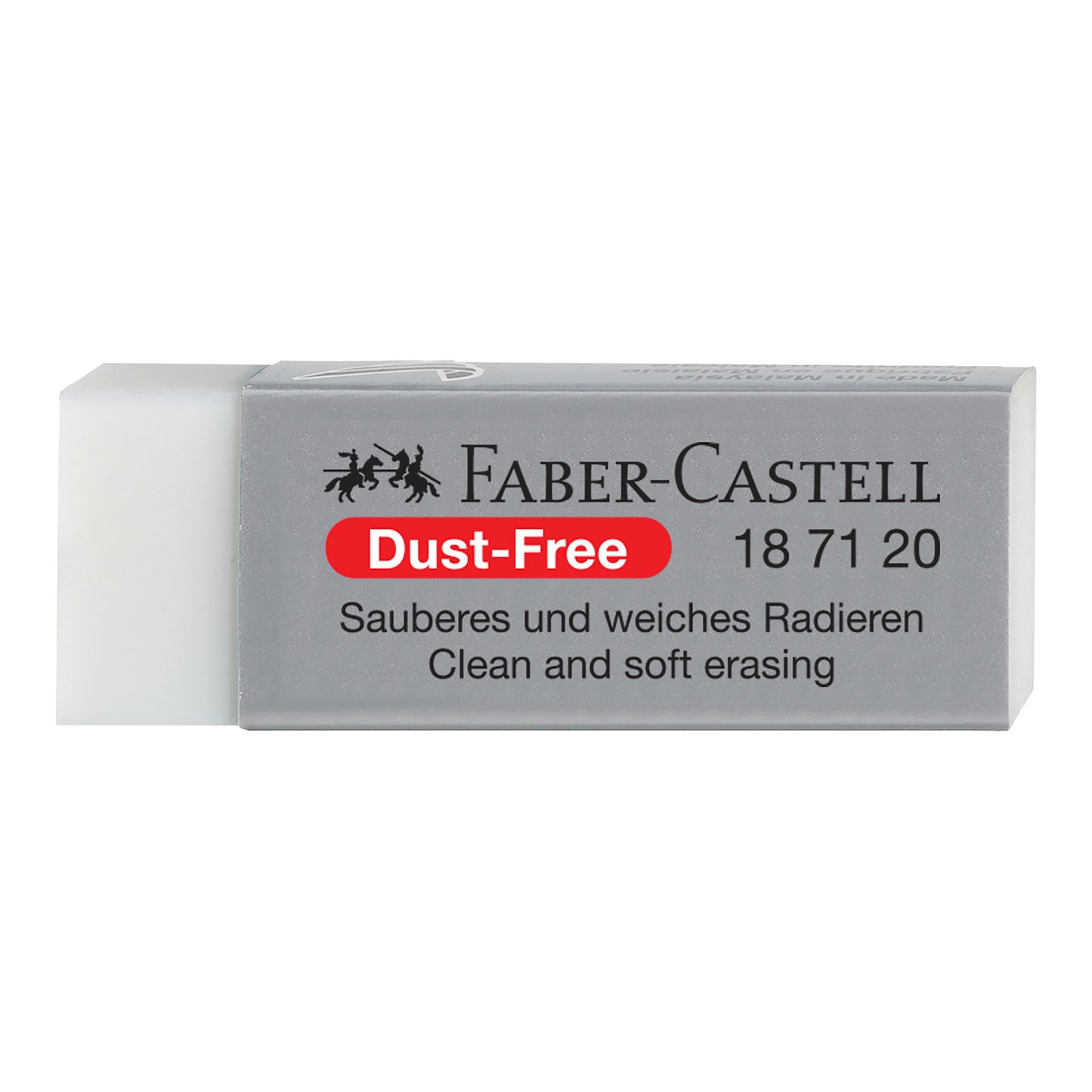 FABER CASTELL (Dust Free) Large Eraser (20's)