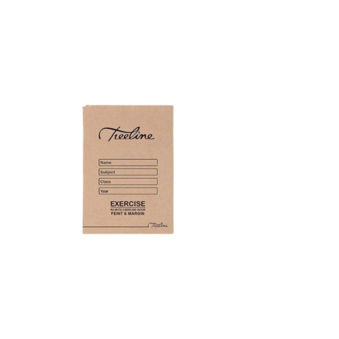 A5 Treeline Exercise book 48 pg Feint & Margin College