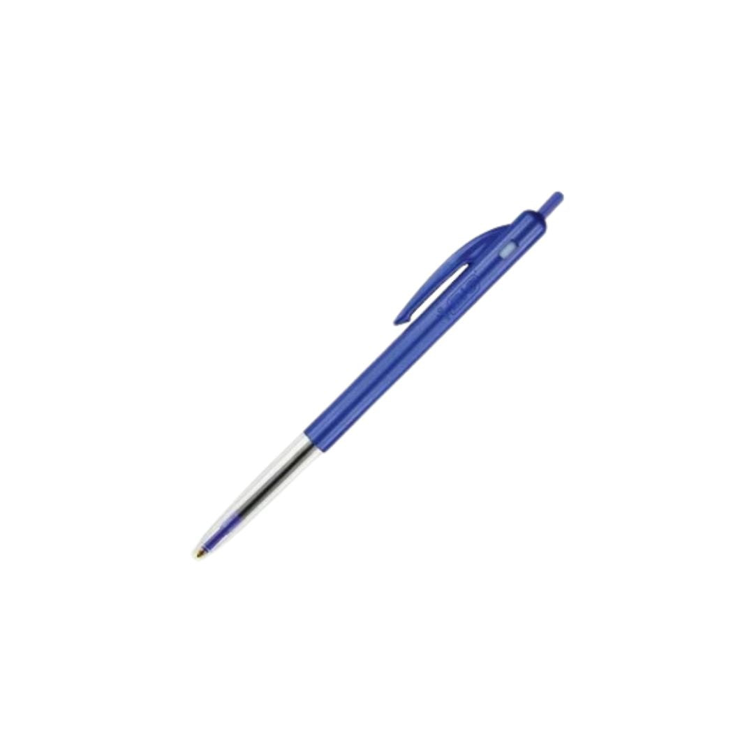 BIC Click Colour/Clear Medium Retractable Pen