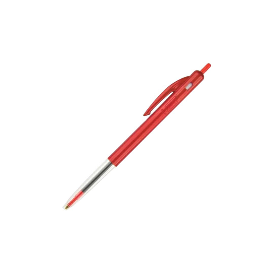BIC Click Colour/Clear Medium Retractable Pen