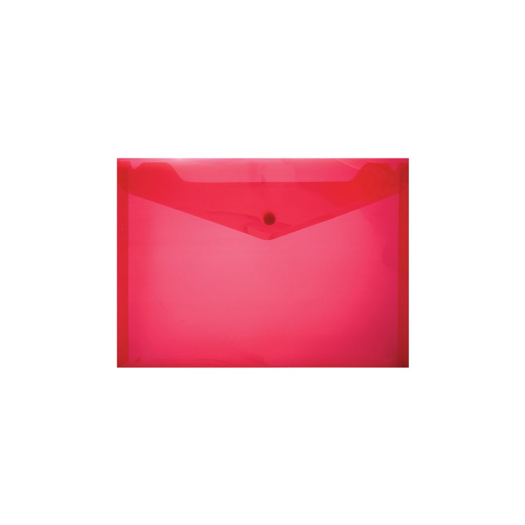 TREELINE Folder A4 PVC Carry Folder with Stud 180 micron