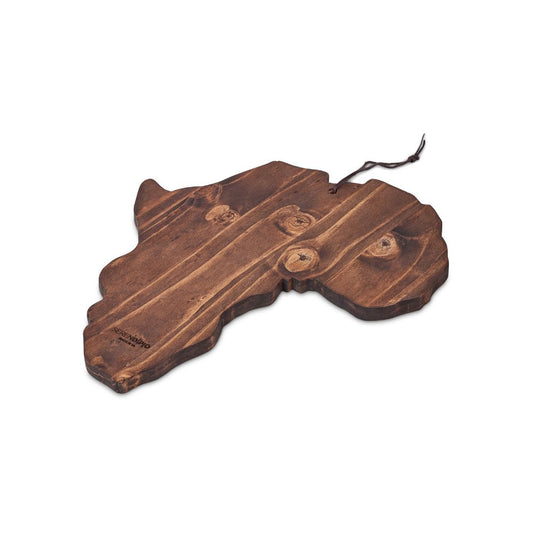 SERENDIPIO African Shaped Wooden Serving Board