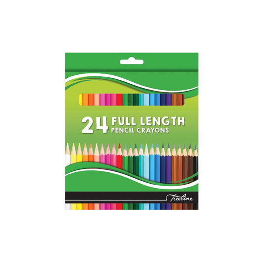 TREELINE Crayons Pencil 24's Full Length