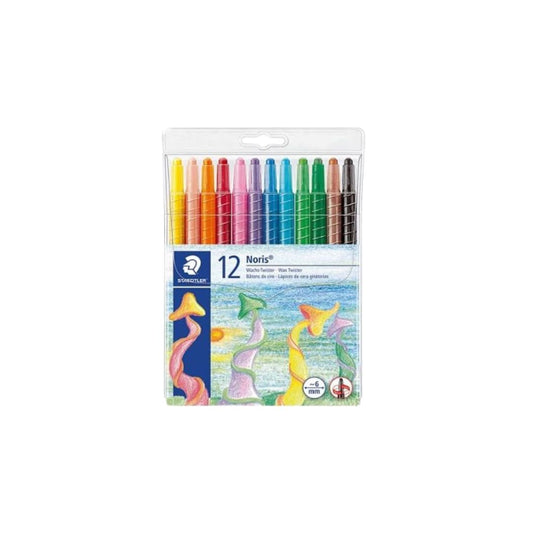 Crayons Retractable Wax Staedtler Twisters 12's