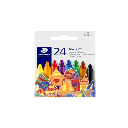 Crayons Wax Staedtler Regular 24's Wax Crayons