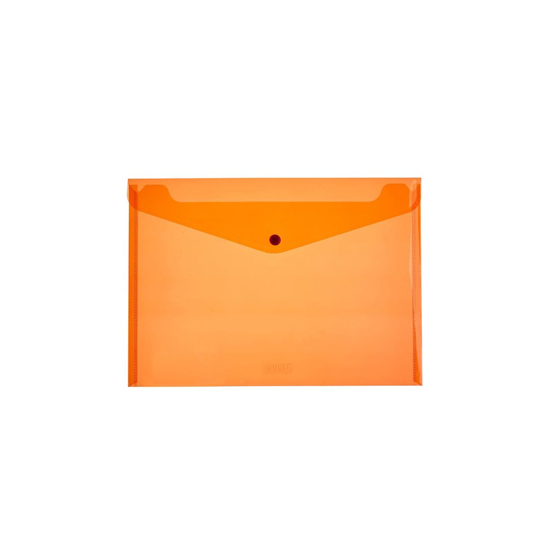 MEECO Folder A4 PVC Carry Folder with Stud 180 micron