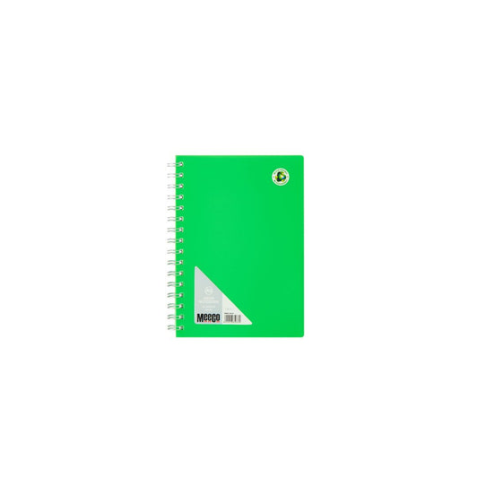 MEECO A5 Neon Spiral Notebook 80 Pg Ruled
