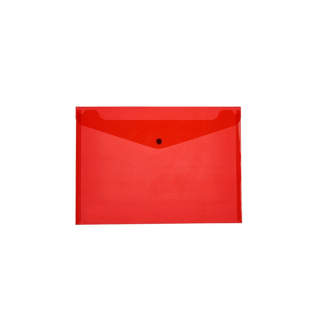 MEECO Folder A4 PVC Carry Folder with Stud 180 micron