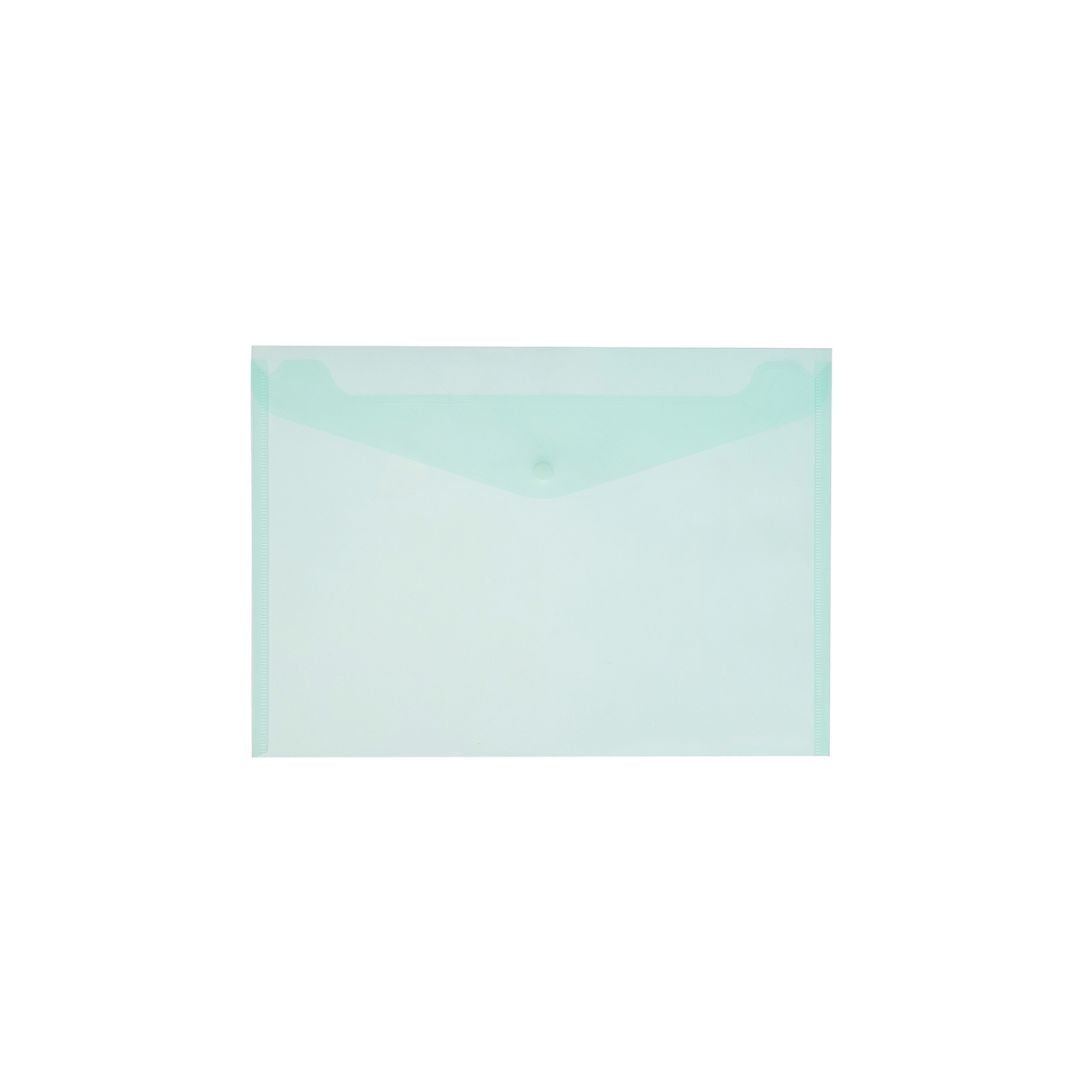 MEECO Folder A4 PVC Carry Folder with Stud 180 micron