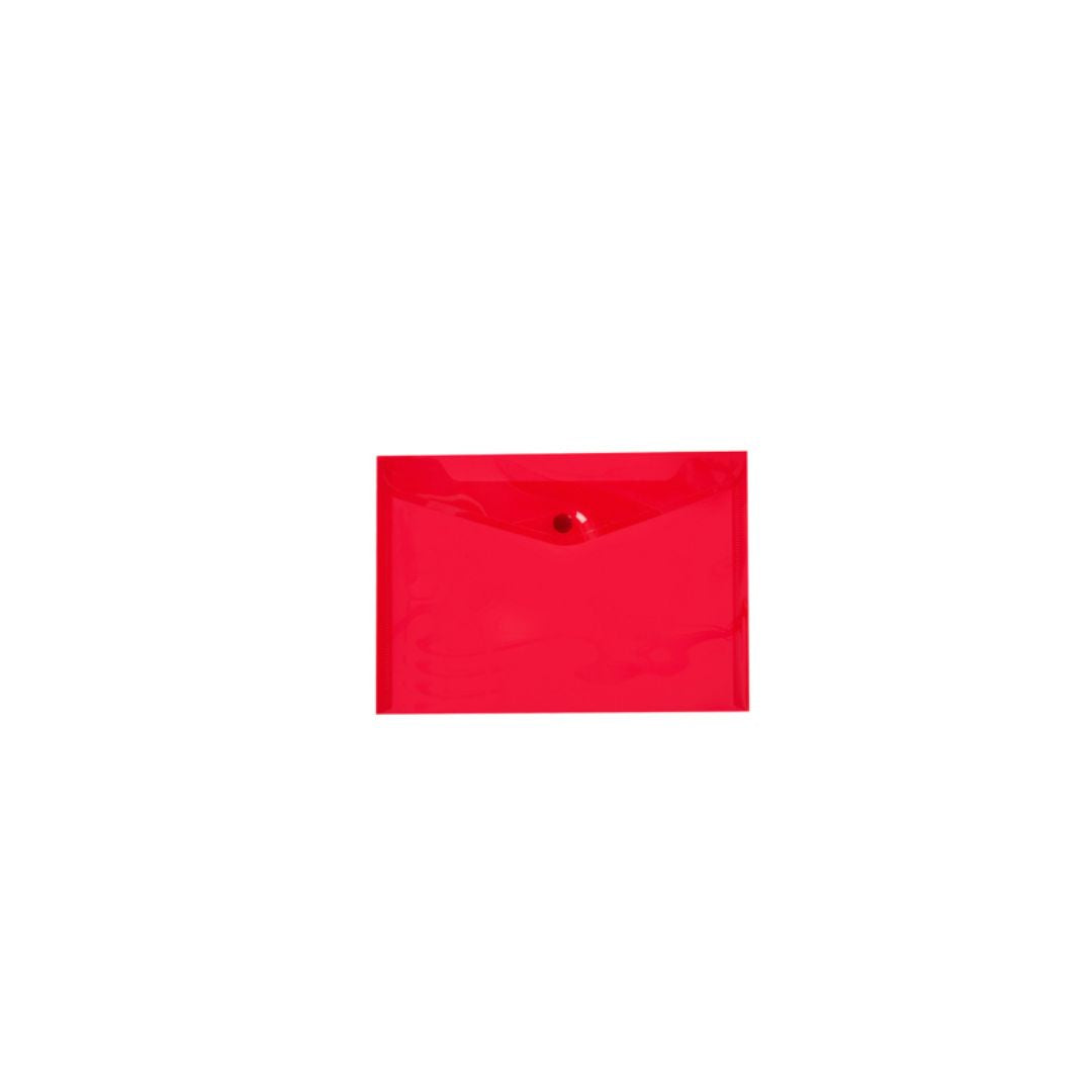 MEECO Folder A5 PVC Carry Folder with Stud 180 micron