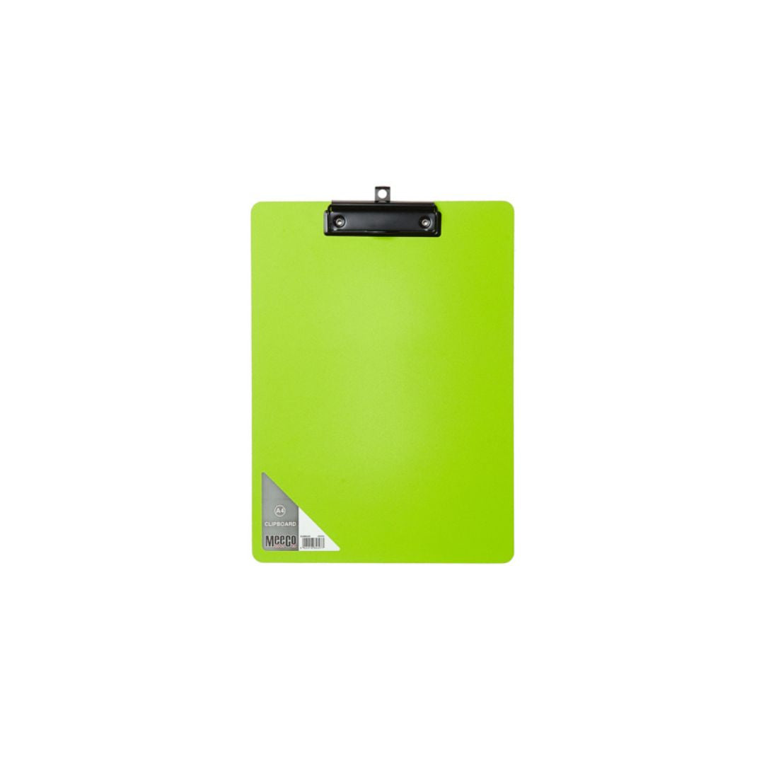 MEECO A4 PP Clipboard with Foam