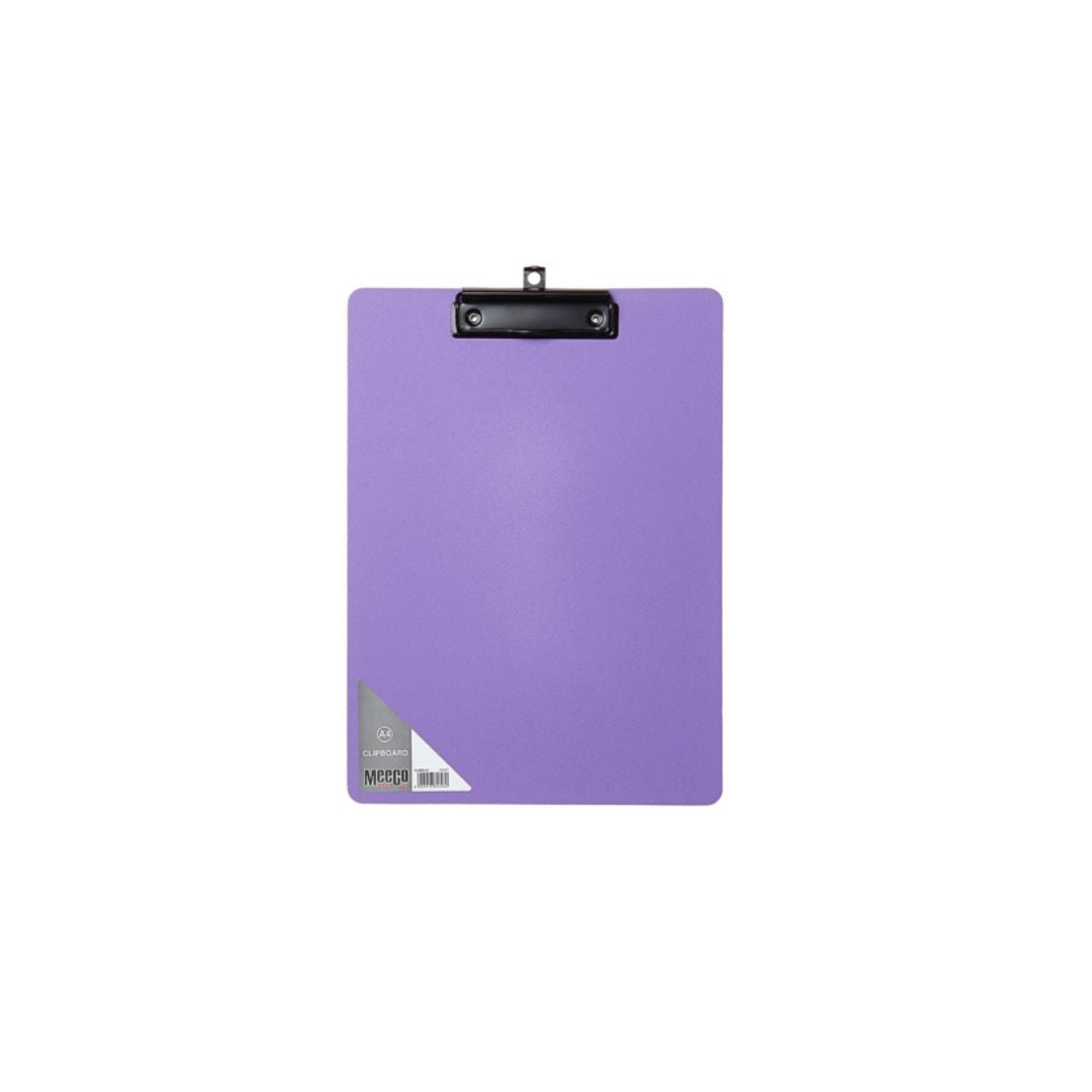 MEECO A4 PP Clipboard with Foam
