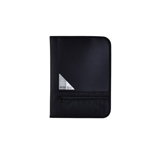 MEECO A4 Conference Folder with Zip Closure