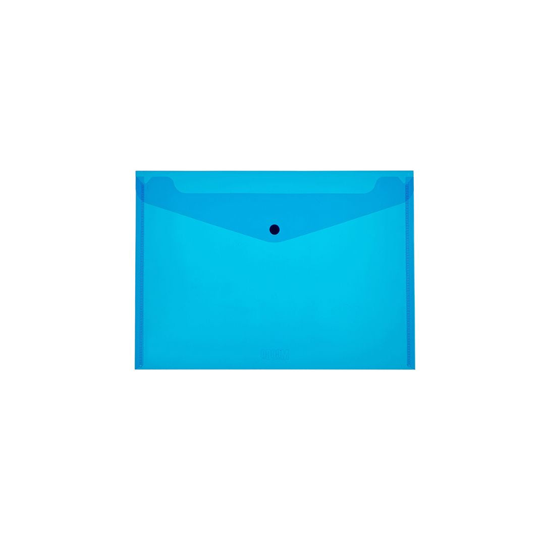 MEECO Folder A4 PVC Carry Folder with Stud 180 micron