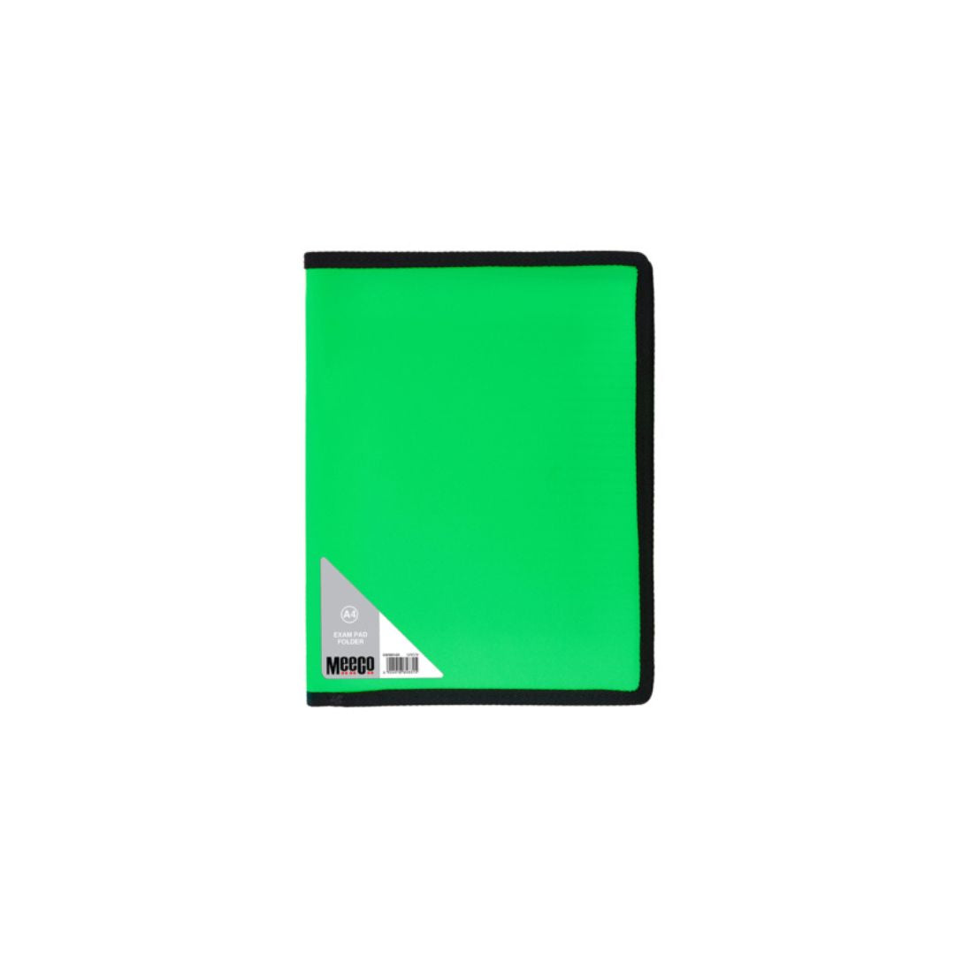 MEECO A4 Exam Pad Folder with 30 Page Exam Pad