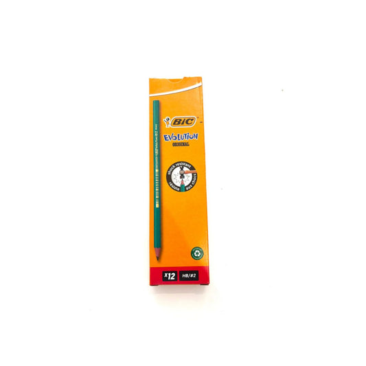 BIC Ecolutions 650 Evolution HB Graphite Pencil - Box 12