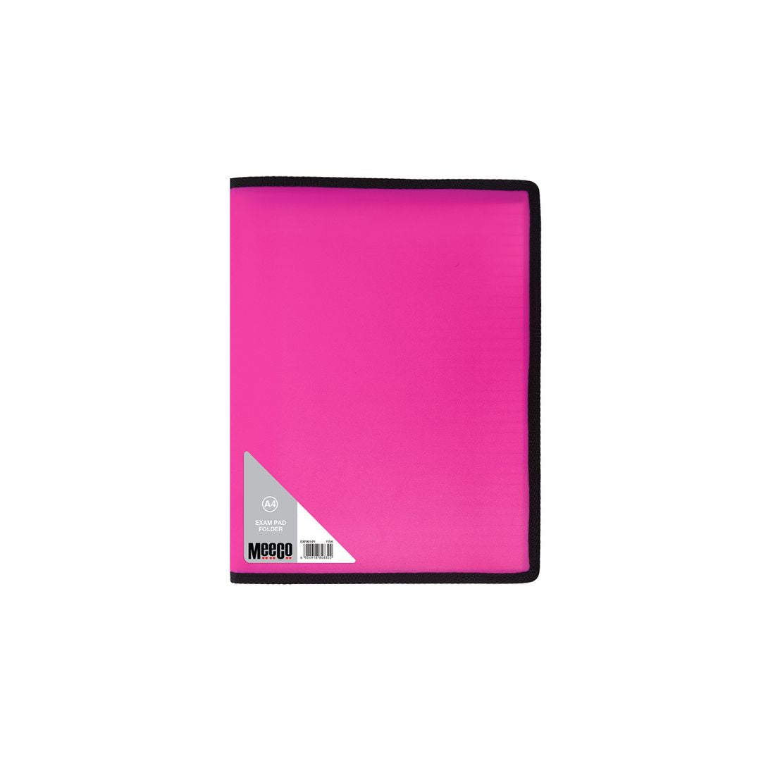 MEECO A4 Exam Pad Folder with 30 Page Exam Pad