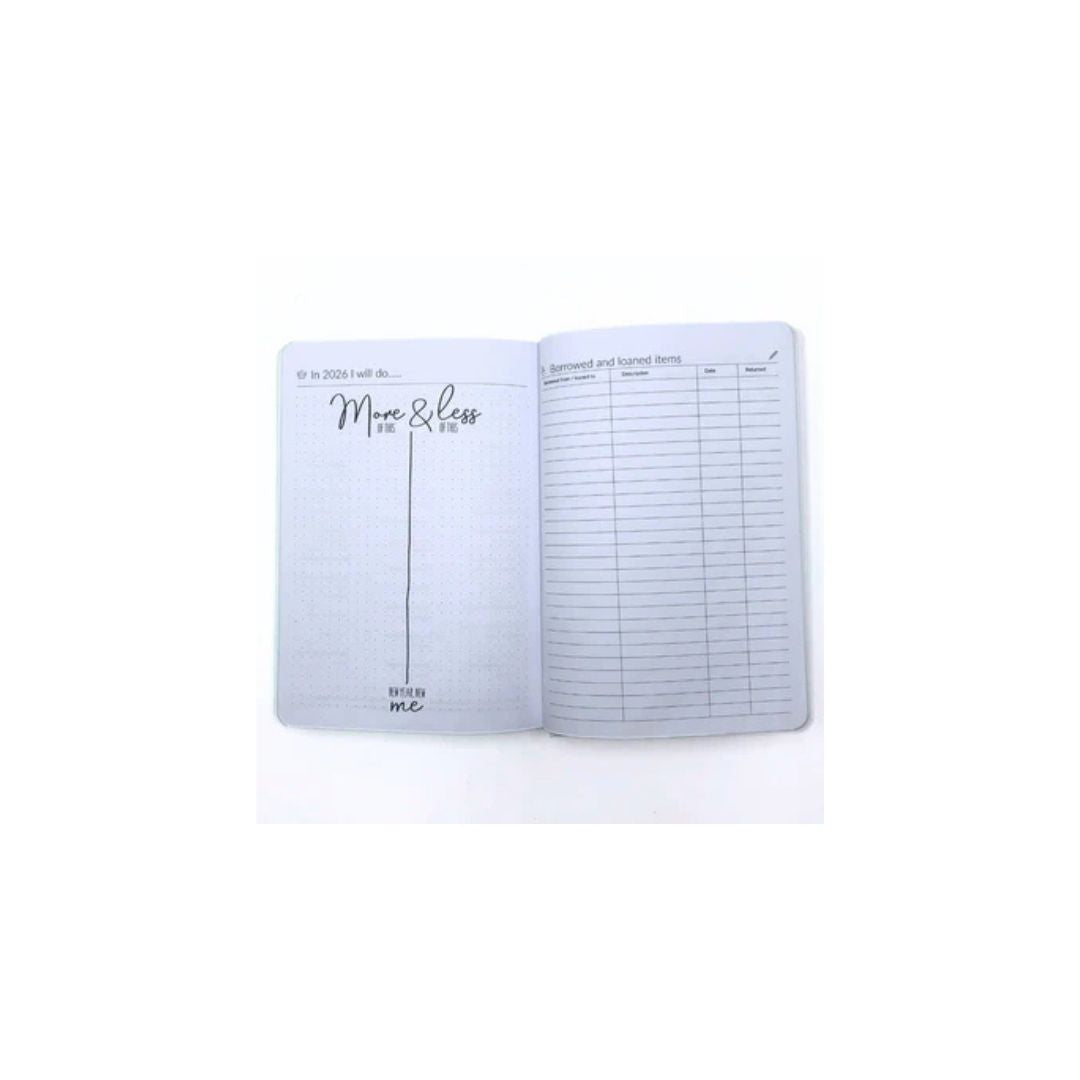 THE PAPERY A5 Flexi MOM Diary 2026