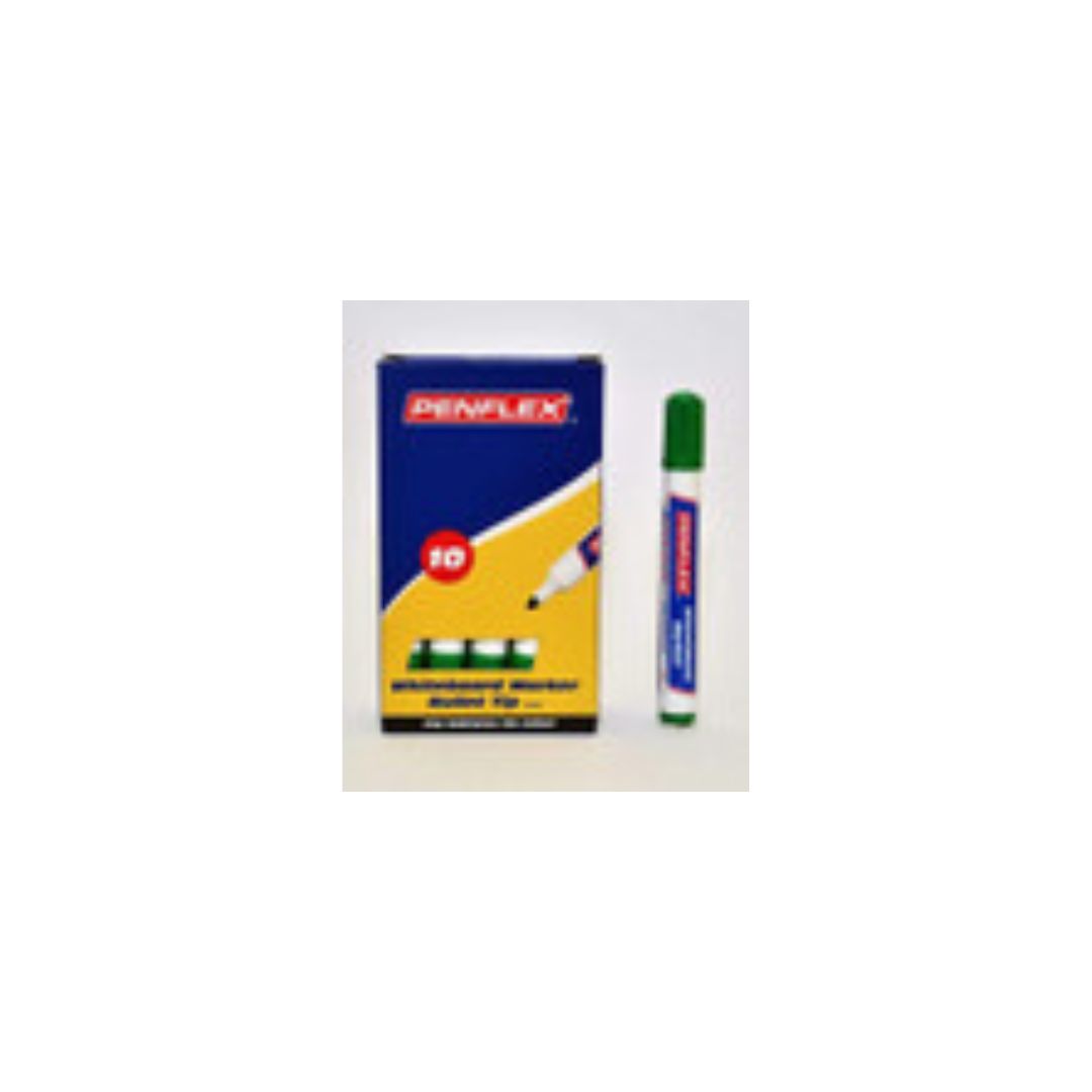 PENFLEX WB13 Whiteboard Marker 1mm Fine Bullet Tip  Box of 10