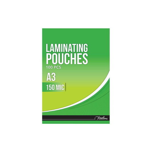 Laminating Pouches A3 Treeline 150 Micron 303 x 426mm 100 pcs