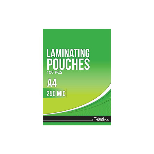 Laminating Pouches  A4 Treeline  Micron 216 x 303mm 100 pcs 100 pcs