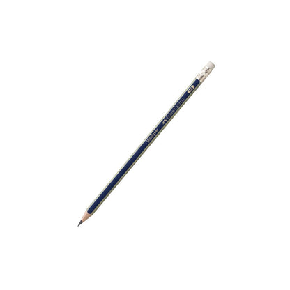 FABER CASTELL Goldfaber Erasertip Pencil HB (12's)