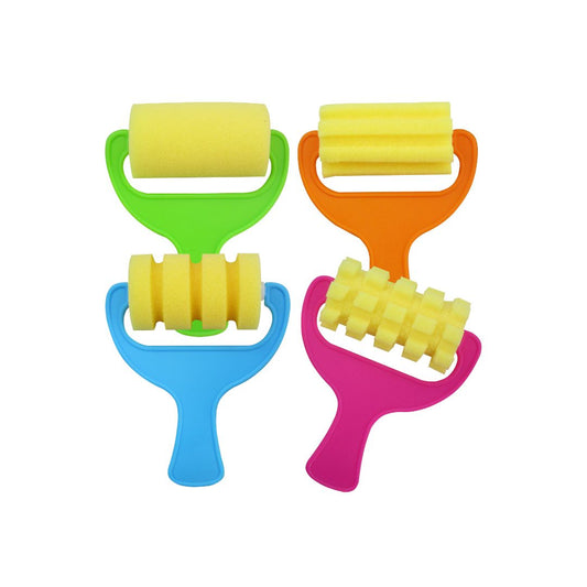 BANTEX @School Painting Sponge Roller Set - 4 Pieces