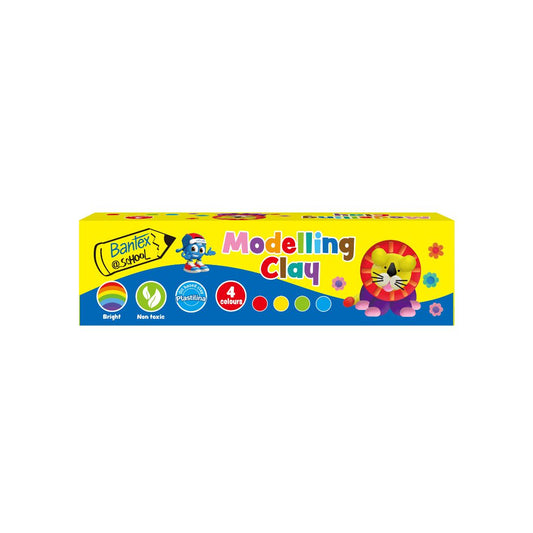 BANTEX @School Modelling Clay 500GMS - 4 Per Box