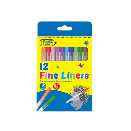 BANTEX @School Fineliners - Set Of 12