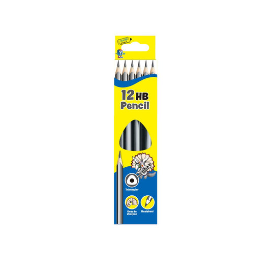 BANTEX @School - HB Triangular Pencil (12's)