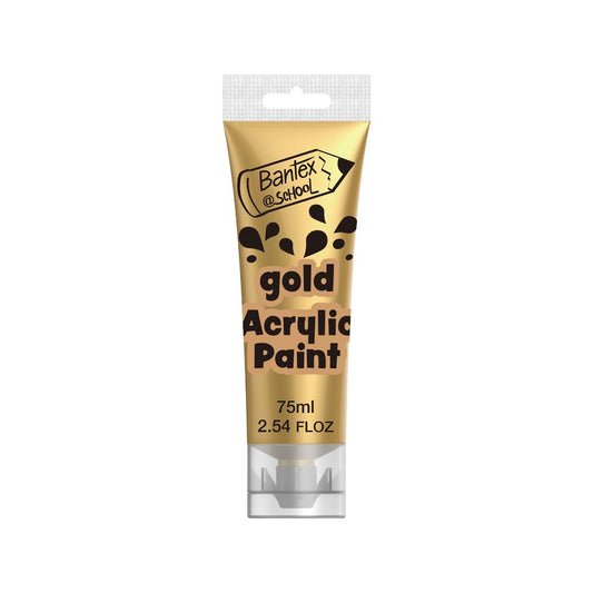 BANTEX @School Acrylic Paint - 75ml - Metallic