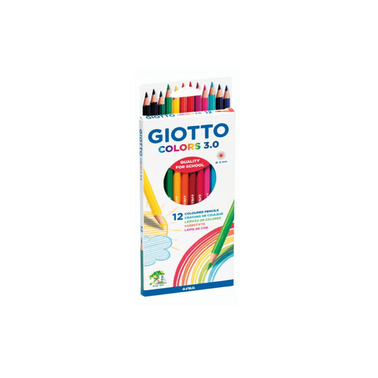 GIOTTO COLORS 3.0 Coloured Pencils 12's