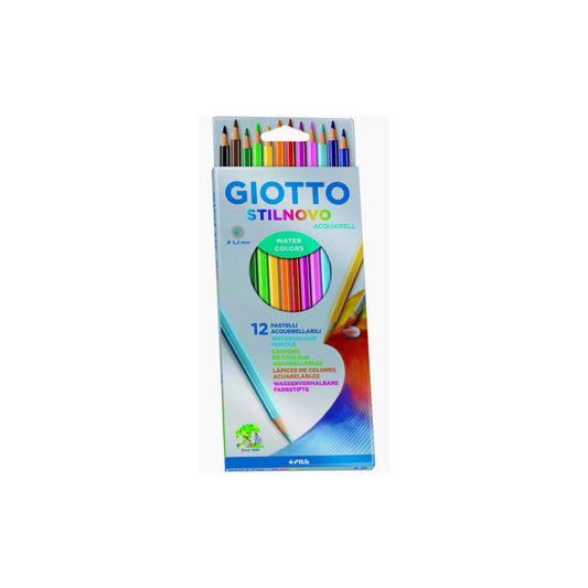 GIOTTO STILNOVO ACQUARELL Coloured Pencils 12's