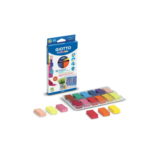 GIOTTO DECOR Wax Crayons 12'S