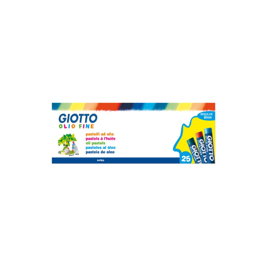 GIOTTO OLIO FINE Oil Pastels 25'S