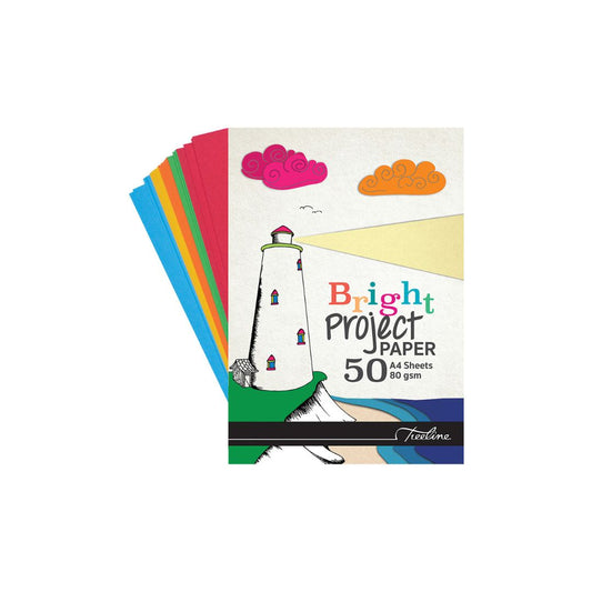 TREELINE A4 Project Pads Deep Tint 80gsm  50 Sheet