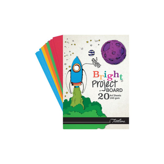 TREELINE A4 Project Pads Deep Tint 160gsm  20 Sheet