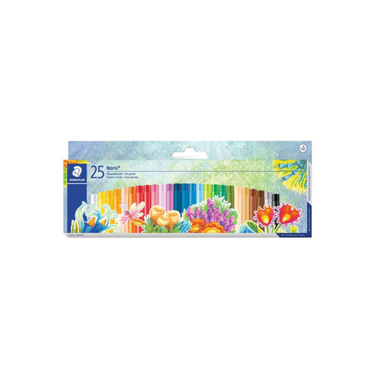 STAEDTLER Nors Club Oil Pastels 25's Assorted