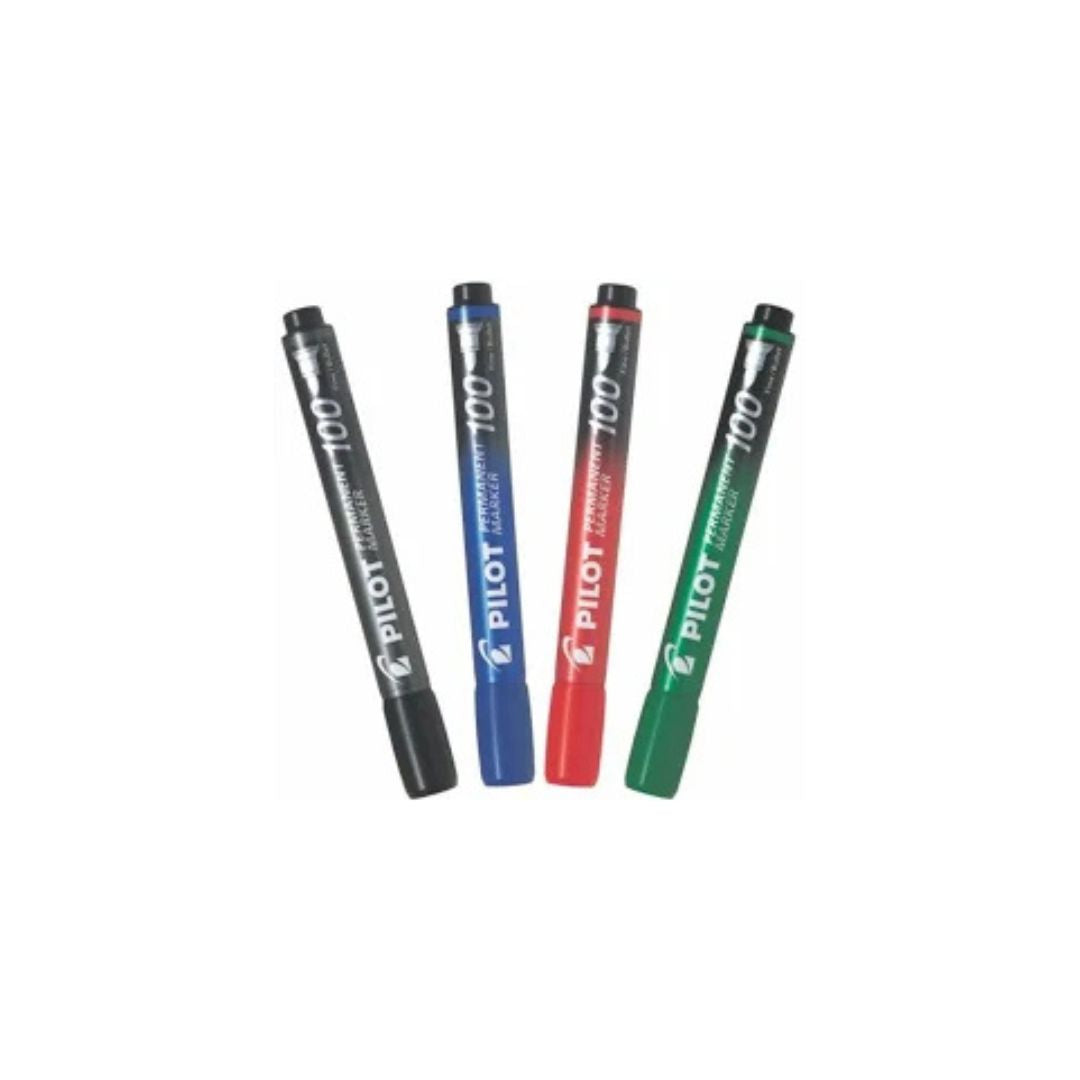 PILOT Permanent Marker Bullet Point 4 pack