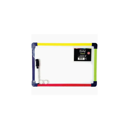 CROXLEY A4 MAGNETIC Whiteboard with Pen and Eraser