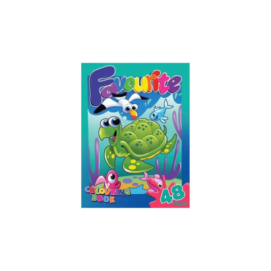 TREELINE 48 Page Favorite Colouring Book