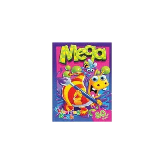 TREELINE 80 Page Mega Colouring Book
