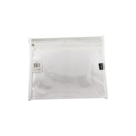 CROXLEY A4 Book Bag Clear with Zip each