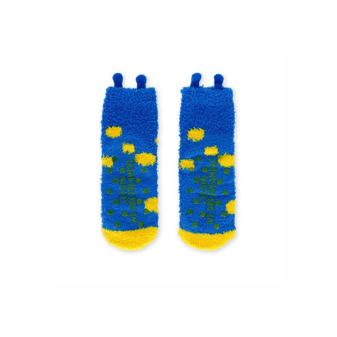 LEGAMI Kids Non Slip Socks to fit Size 8 to 2