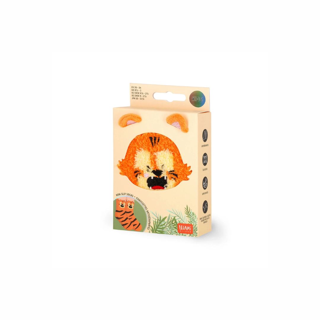 LEGAMI Kids Non Slip Socks to fit Size 8 to 2