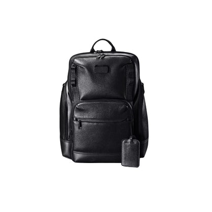 ALEX VARGA Portofino Leather Laptop Backpack