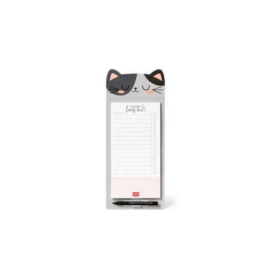 LEGAMI Magnetic Notepad Kitty