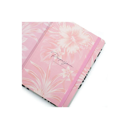 THE PAPERY A5 Floral Hibiscus Hard Cover Journal 160 Pages