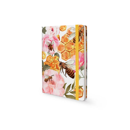 THE PAPERY A5 Buzzing Bees Hard Cover Journal 160 Pages